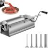 Home And Commercial Stainless Steel Sausage Stuffer Meat Press Maker Filler Machine